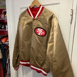 49’ers Gold and Red jacket size XL